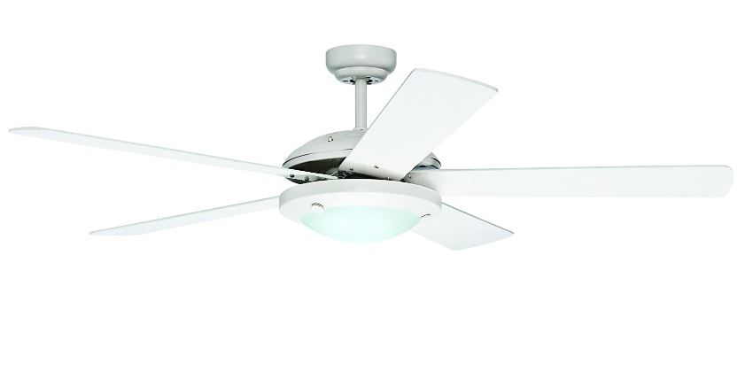 Hunter Solaris Ceiling Fan 52 In., White (C.F.M - 4650)