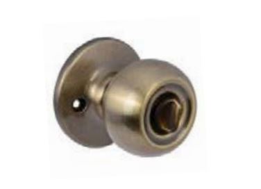 Kwikset Antique Brass Knob Keyed Entry