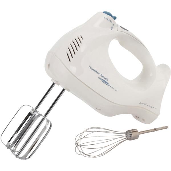 ****Hamilton Beach Hand Mixer 6-Speed White