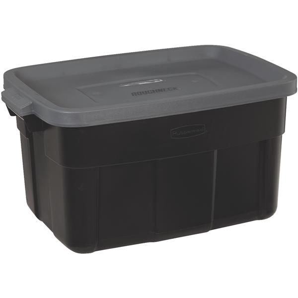 ****Rubbermaid Roughneck Storage Tote 14 Gal Black