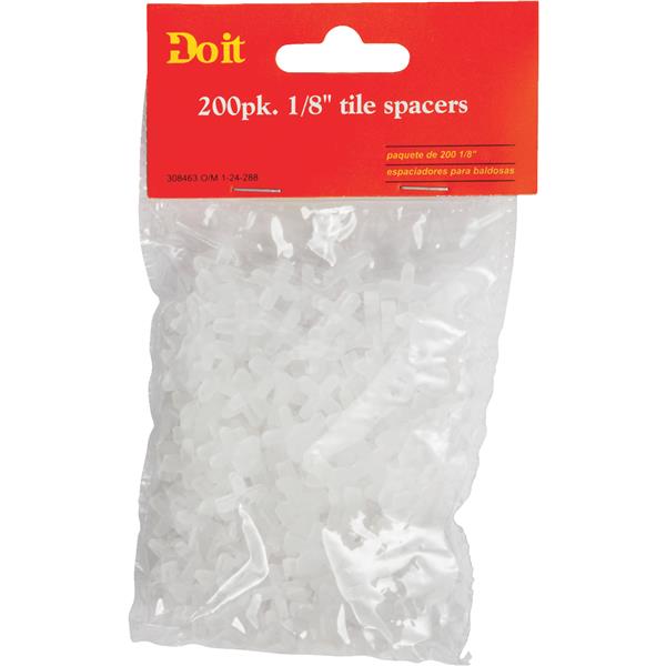 ****Do it Hard Tile Spacers 200-Pack 1/8 In White