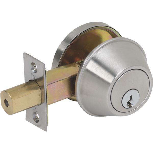 ****Tell Commercial Stainless Steel Single Cylinder Deadbolt