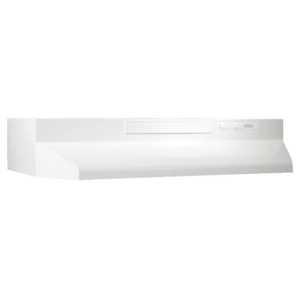 ****Broan-Nutone F Series 36 In. Convertible White Range Hood