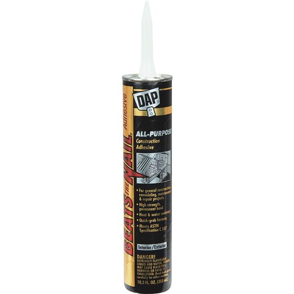 ****Dap Beats The Nail 10.3 Oz. All-Purpose Construction Adhesive