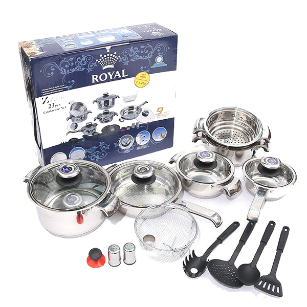 Royal Homes 23pc Cookware Set