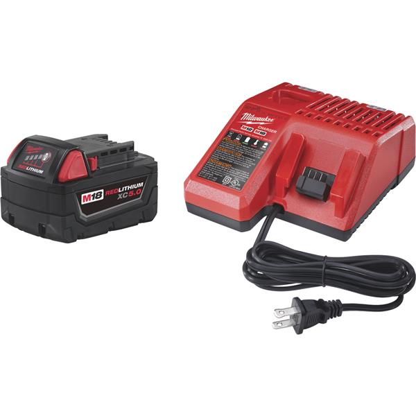 ****Milwaukee M18 REDLITHIUM XC 18 Volt Lithium-Ion 5.0 Ah Extended Capacity Tool Battery/Charger Starter Kit