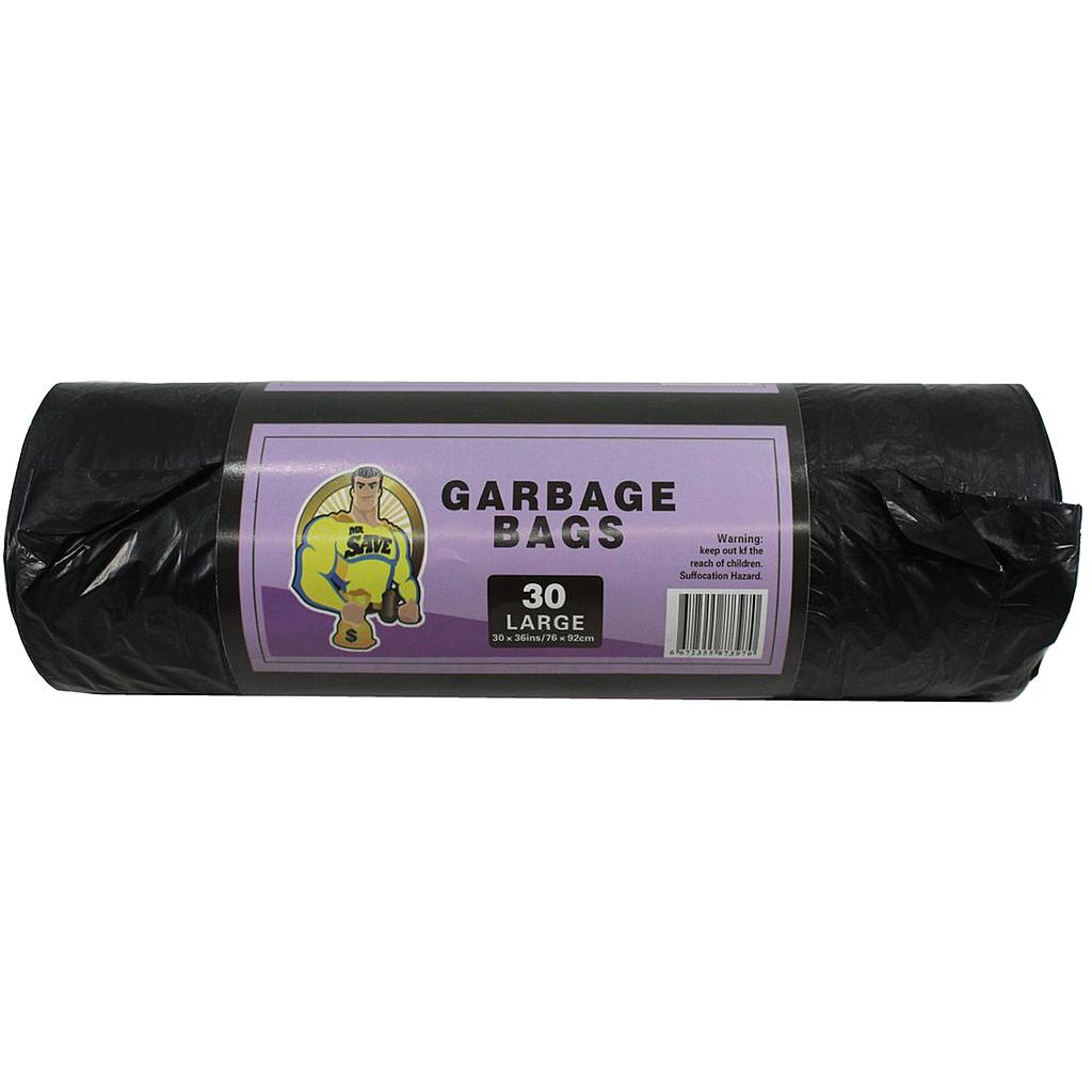 ****Mr. Save Garbage Bags, 30 Large