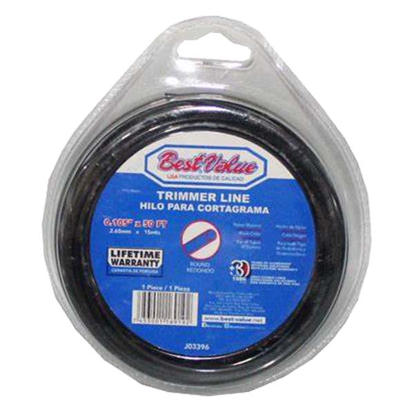 ****Best Value NYLON TRIMMER LINE 0.105In.X50'ROUND SHAPE