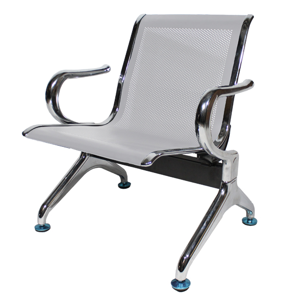 Royal Homes 1 Seater Waiting Chair 30.5” x 26” x 24” Gray