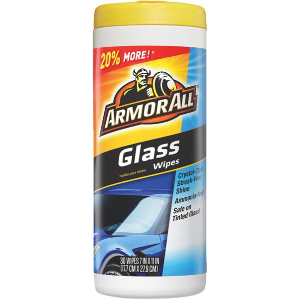 ****Armor All Glass Cleaner Wipes 30-Ct