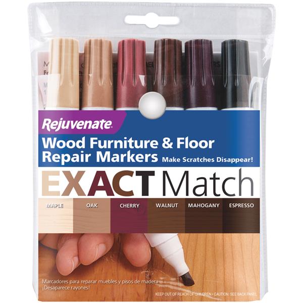 Rejuvenate Exact Match Natural Wood Furniture &amp; Floor Marker (6-Count)