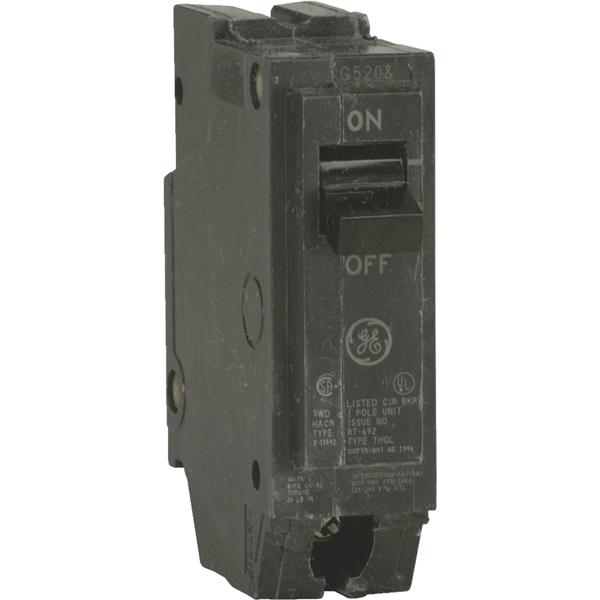 ****GE THQL 50A Single-Pole Standard Trip Circuit Breaker