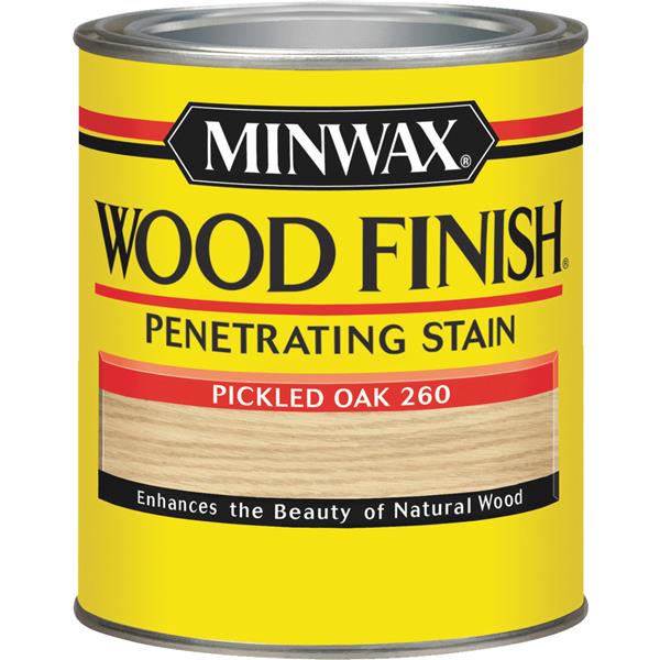 Minwax Wood Finish Penetrating Stain, Pickled Oak, 1 Qt.