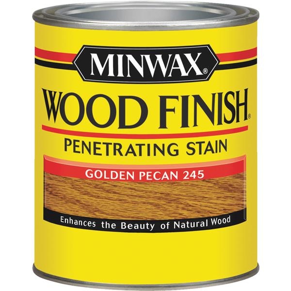 Minwax Wood Finish Penetrating Stain, Golden Pecan, 1 Qt.