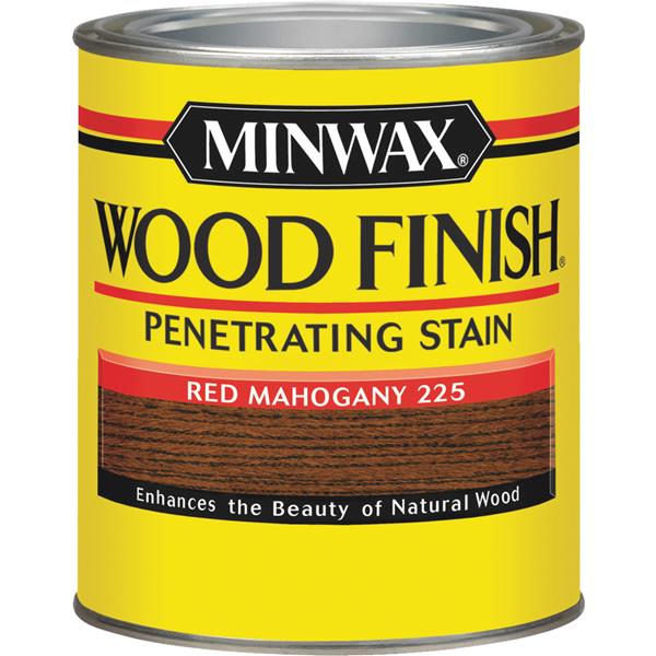 Minwax Wood Finish Penetrating Stain, Red Mahogany, 1 Qt.