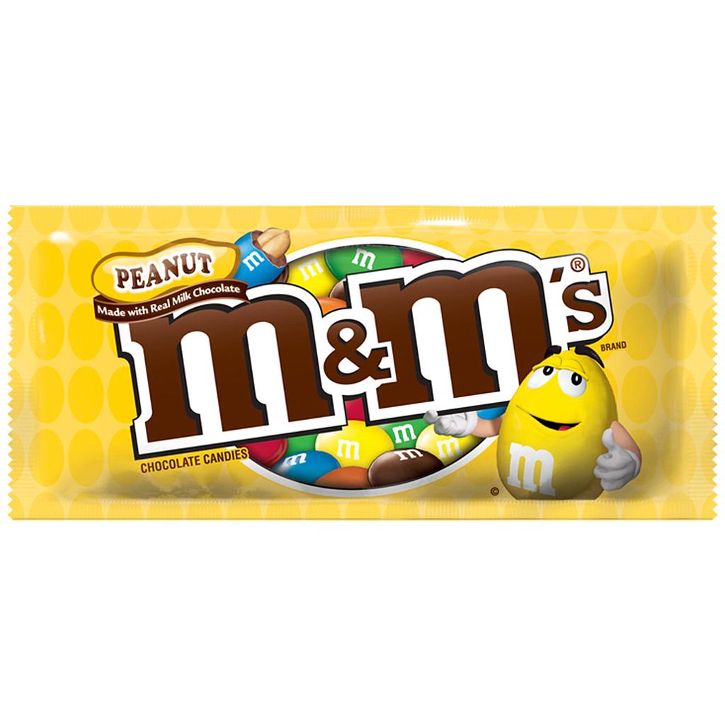 M&amp;Ms Peanut Singles 1.74 0z