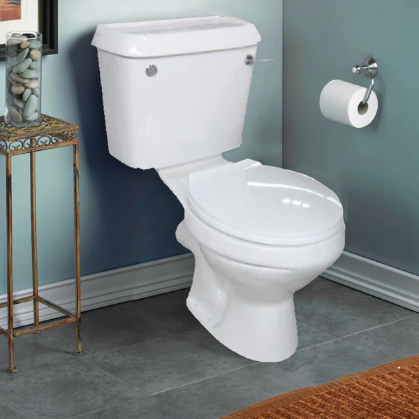 Twyford Toilet White P-Trap