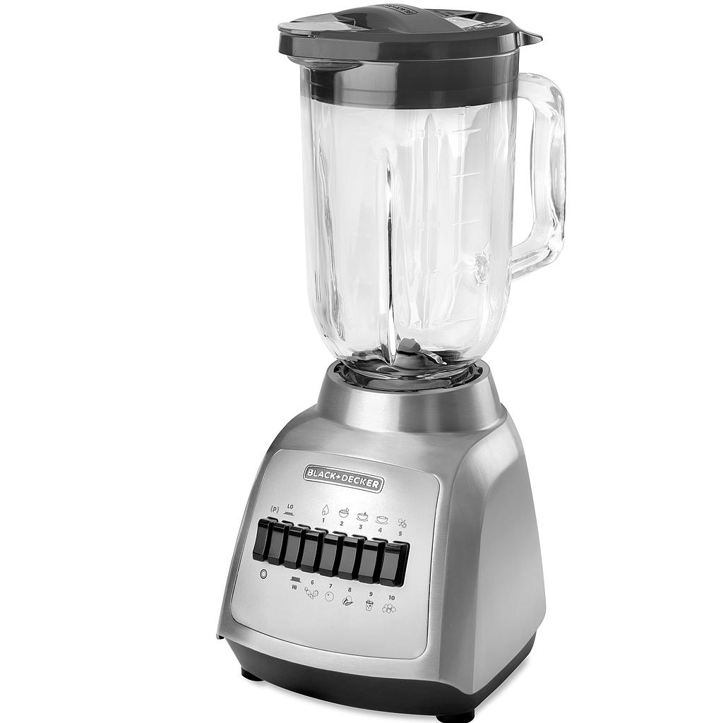 Black &amp; Decker Blender 10-speed Glass Jar