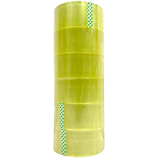 Mr. Save Clear Packing Tape 6 Rolls 50mm x 100mts