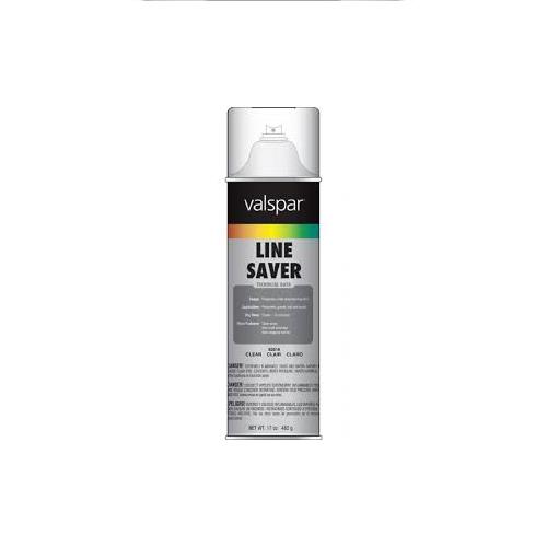 VALSPAR LINE SAVER PRESERVES CHALK AND MARKING LINES OIL EXTERIOR CLEAR 17OZ