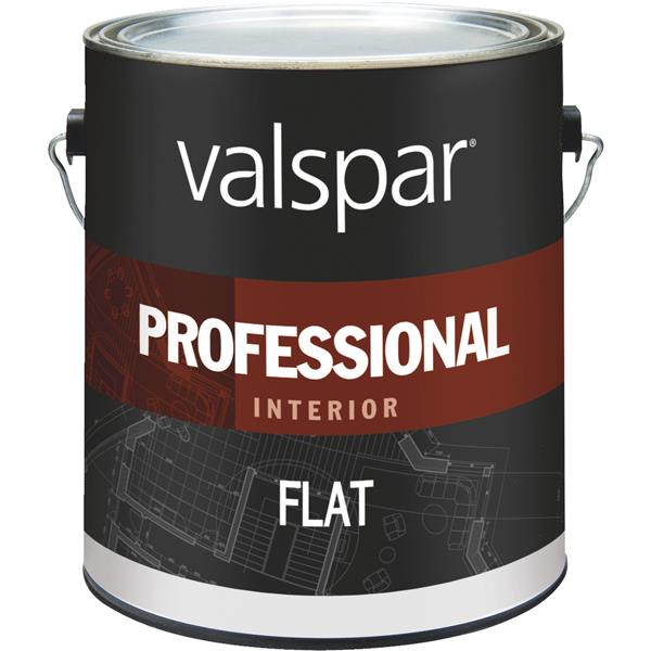 ****Valspar Professional Latex Flat Interior Wall Paint, High Hide White, 1 Gal.