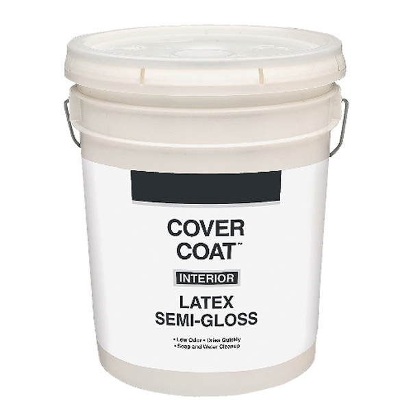 Cover Coat Interior Latex Semi-Gloss White