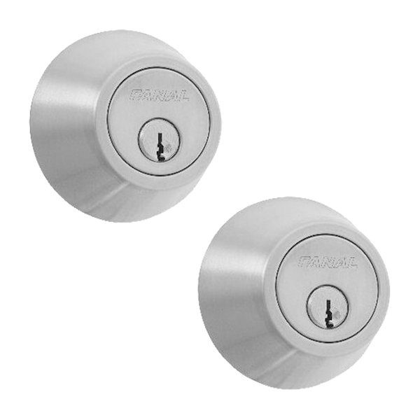 Fanal Annecy Double Cylinder Deadbolt Satin Nickel