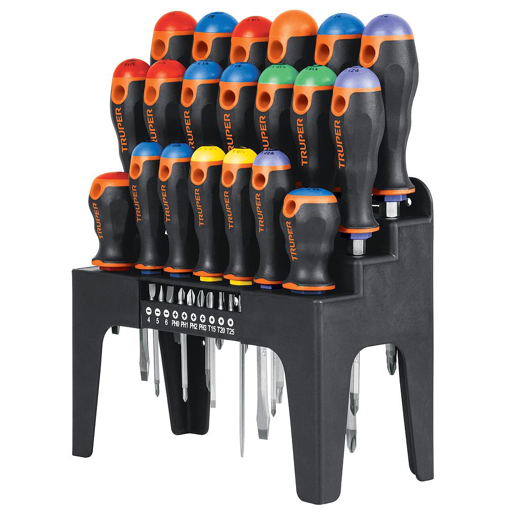 ****Truper Screwdriver Set, 30 pc