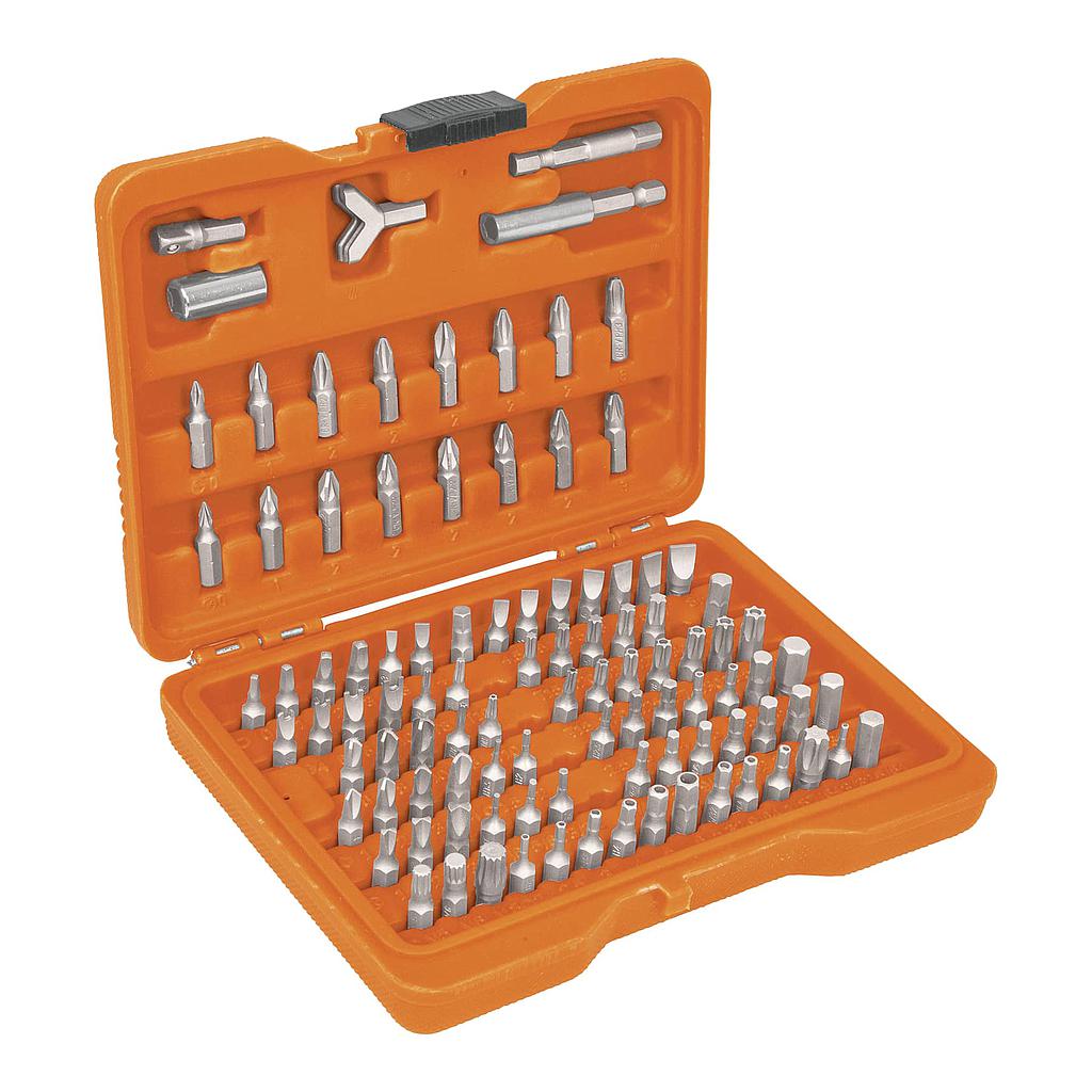 Truper 1In. Combination Insert Bit Set, 100 pc