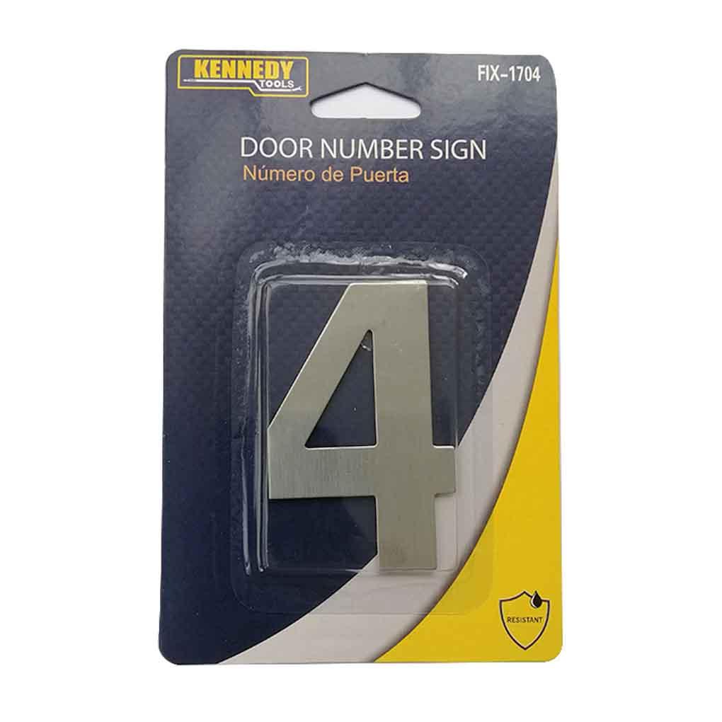 ****Kennedy Door Number Sign