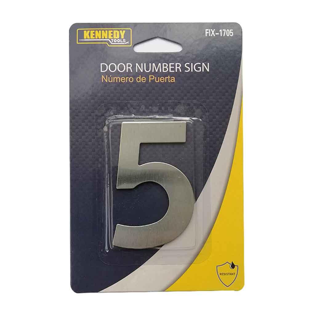 ****Kennedy Door Number Sign