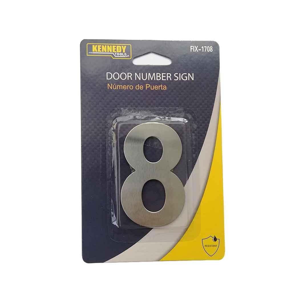 ****Kennedy Door Number Sign