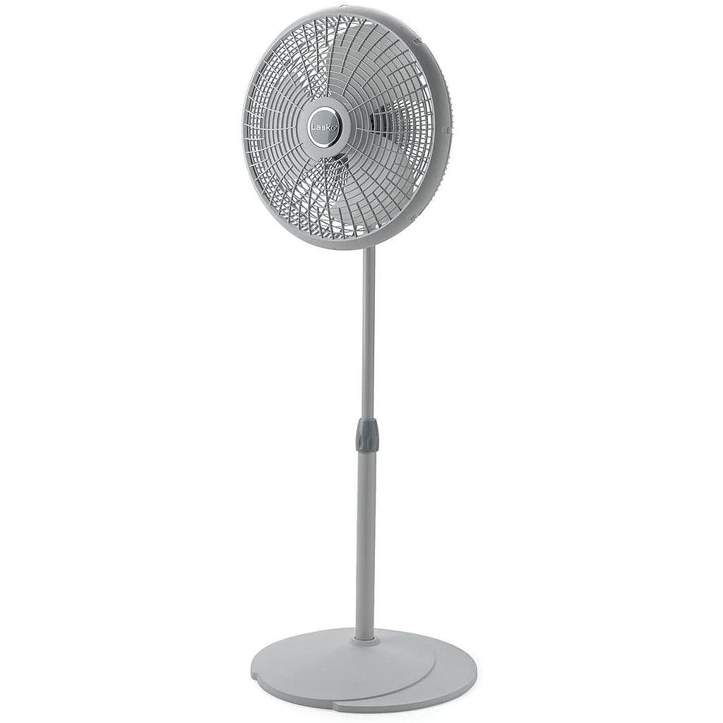 Lasko 16In. Adjustable Performance Pedestal Fan, Grey