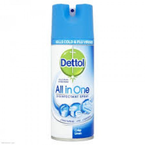 Dettol Disinfectant Spray Crisp Linen 400ml