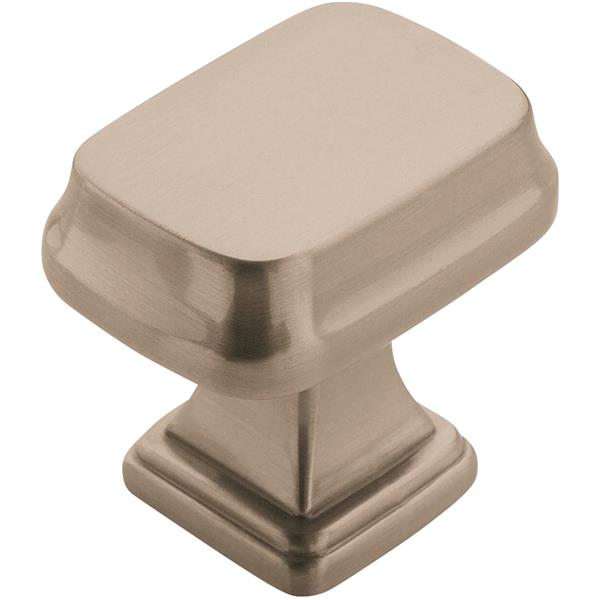 ^Amerock Revitalize 1-1/4 In. Satin Nickel Cabinet Knob