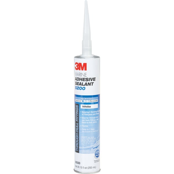 ****3M 10 Oz. White Marine Adhesive Sealant 5200