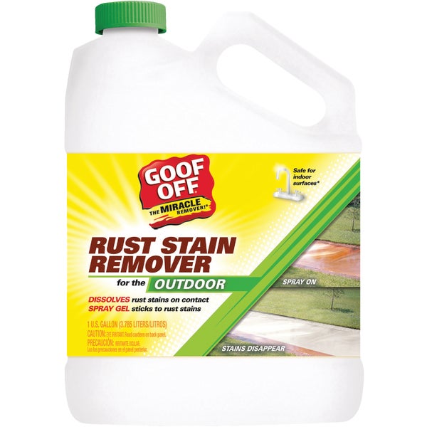 ****Goof Off 1 Gal. Outdoor Rust Stain Remover