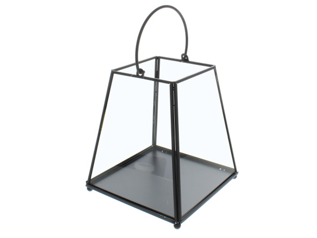 Decore Metal Lantern 17.2x17.2x19.5cm