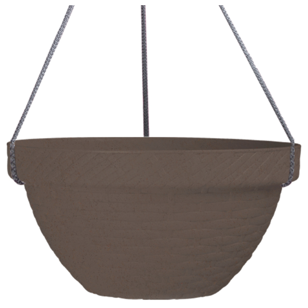 ****Terragave Rattan Hanging Pot, Earth