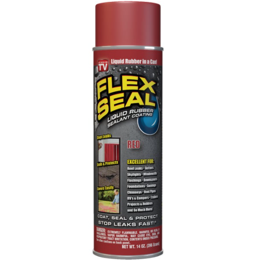 ****Flex Seal 14 Oz. Spray Rubber Sealant, Red