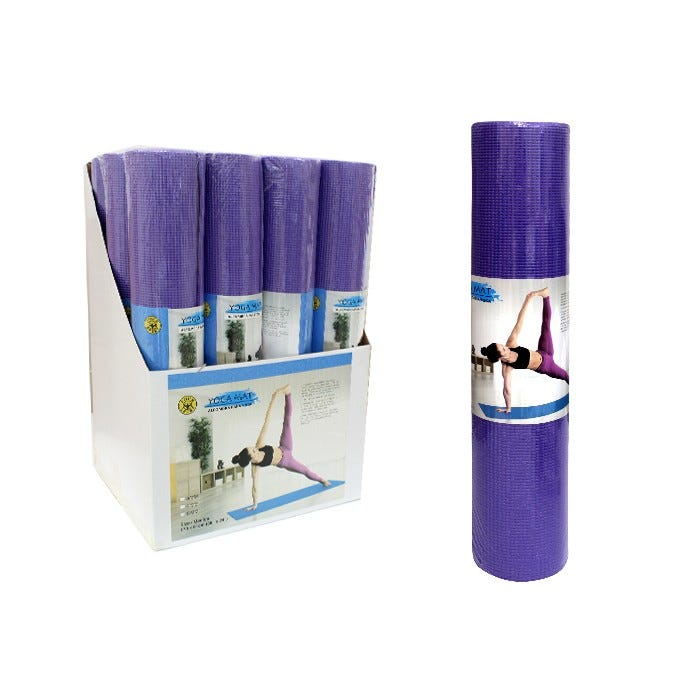 ****Four Sport PVC Yoga Mat, 5mm