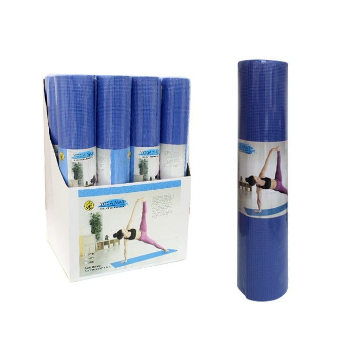 ****Four Sport PVC Yoga Mat, 5mm