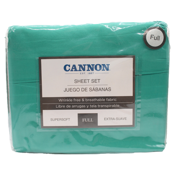 ****Cannon Solid Sheet Set Full Artic