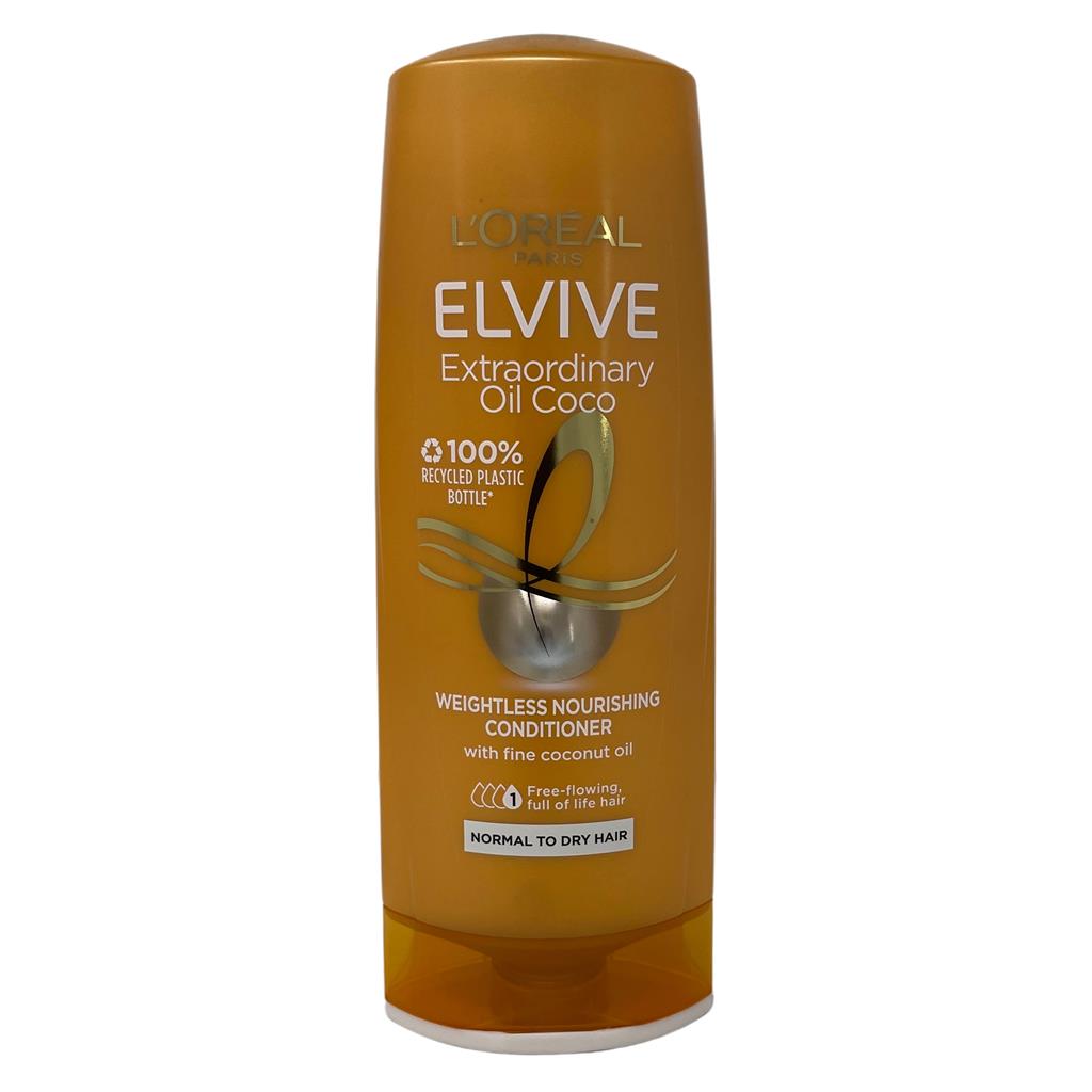 ****L'Oreal Elvive 400ml Conditioner Ext Coconut Oil