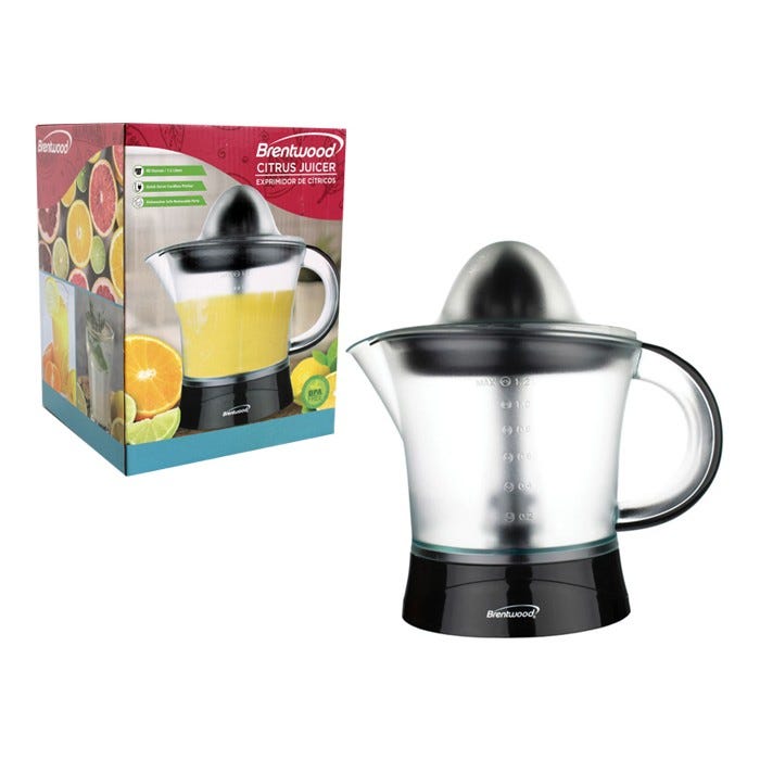 ****Brentwood Citrus Juice Extractor 1.2L Black