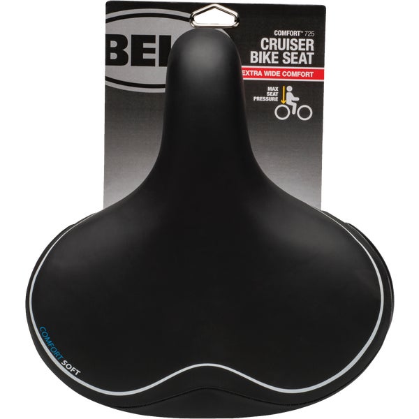 Bell Bicycle Seat Flex Gel Memory Foam Black Saddle