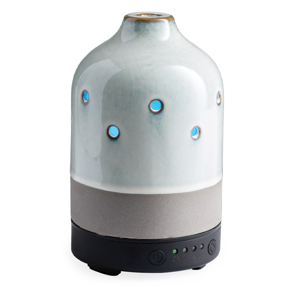 Airome Ultra Sonic Essential Oil Diffuser with Timer, Glazed Concrete