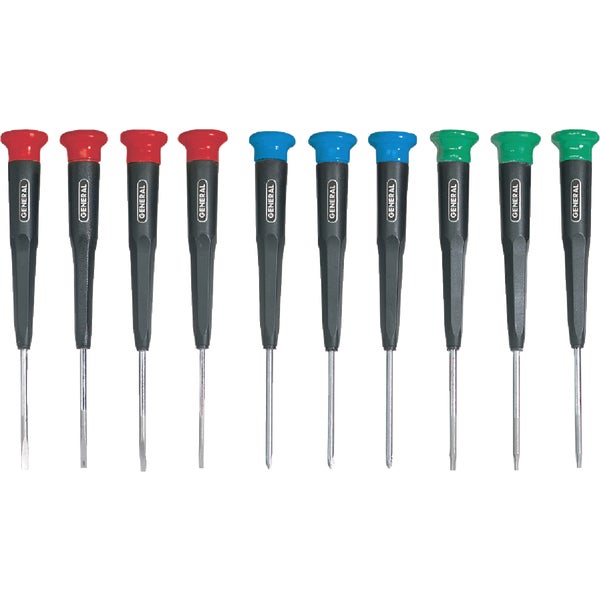 ****General Tools 10pc Mini Screwdriver Set