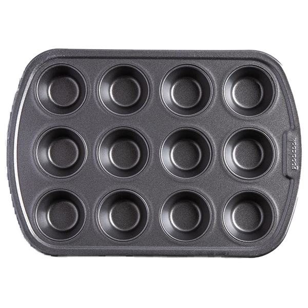 ****GoodCook Mini Non-Stick Muffin Pan 12-Cup