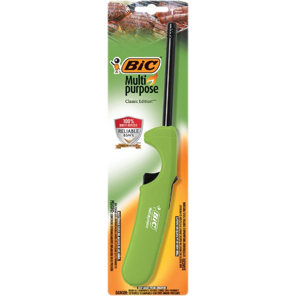 BIC SureStart Nonrefillable Straight Stem Utility Butane Lighter